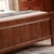 明佳友 床 实木床1.8 1.5米简约现代中式全实木家具 婚床双人床橡胶木床(高箱床+2柜+床垫 1.8*2米)第3张高清大图