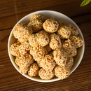 失眠的鱼【糯米麻元130g*1瓶】纯手工芝麻糖香酥麦芽糖糕点休闲零食小吃