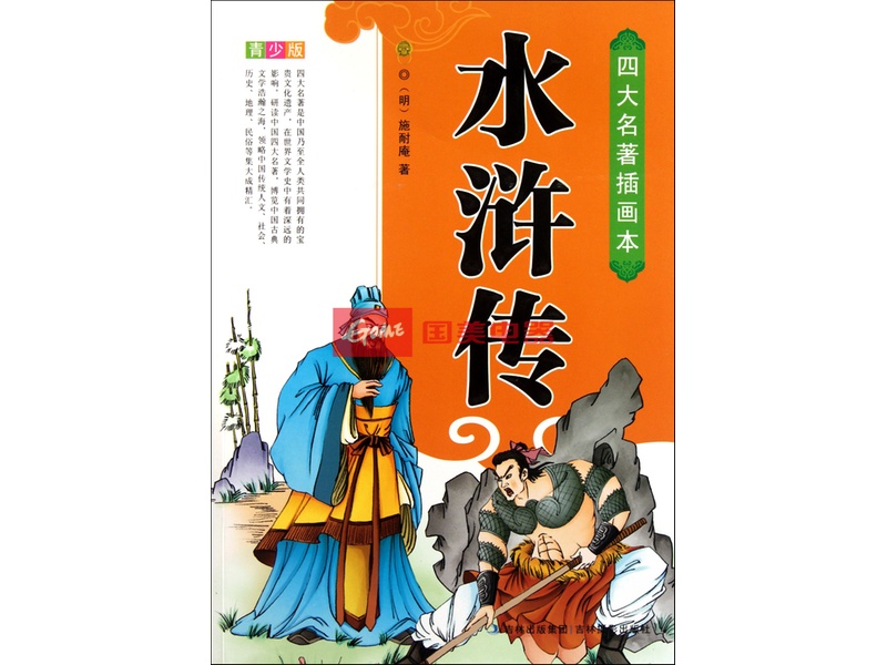 水浒传(青少版)/四大名著插画本【图片 价格 品牌 】