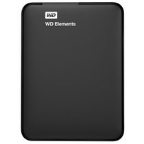 西部数据（WD）新元素WDBU6Y0020BBK移动硬盘（黑色）（2T）