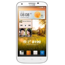 华为（HUAWEI）麦芒B199 3G手机（白色）CDMA2000/GSM
