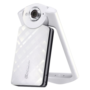 卡西欧（CASIO）EX-TR500 单机版 数码相机（白色）