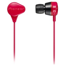 先锋（Pioneer）SE-CL331-G 耳机 入耳式耳机 立体声耳机 红色（具有很强的防水性能,佩戴时既舒适也牢靠,音质也颇有特点）