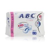 ABC夜用纤薄绵柔排湿网面卫生巾8片K12(新)