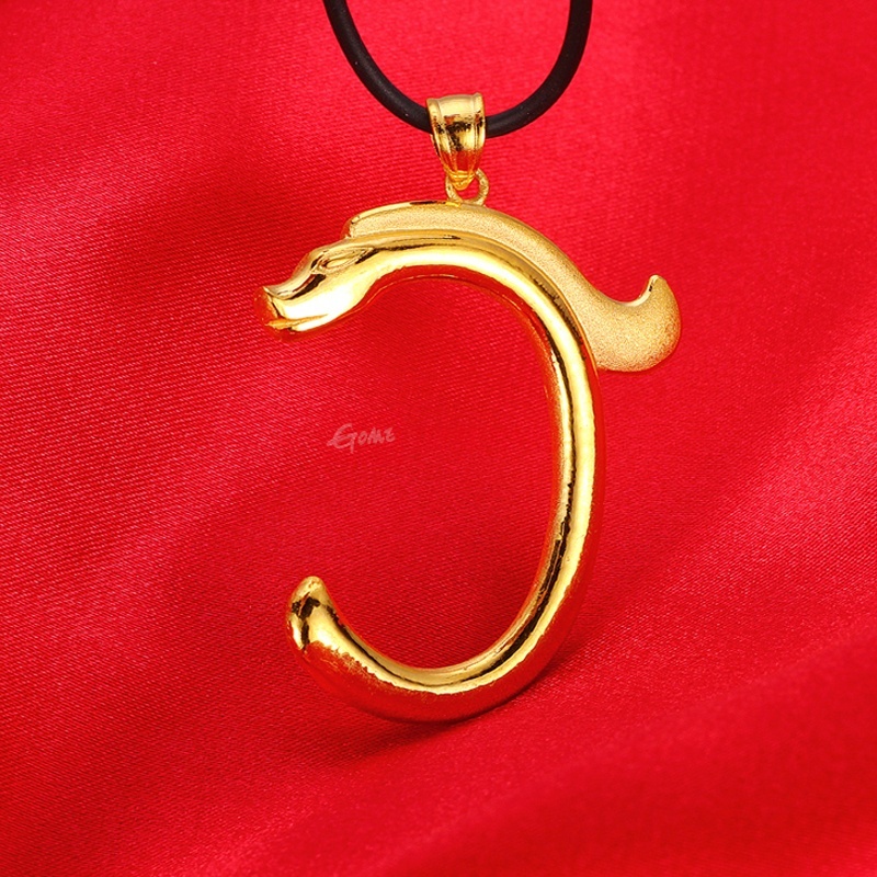 金叶珠宝 龙之源 999千足黄金 生肖龙 吊坠