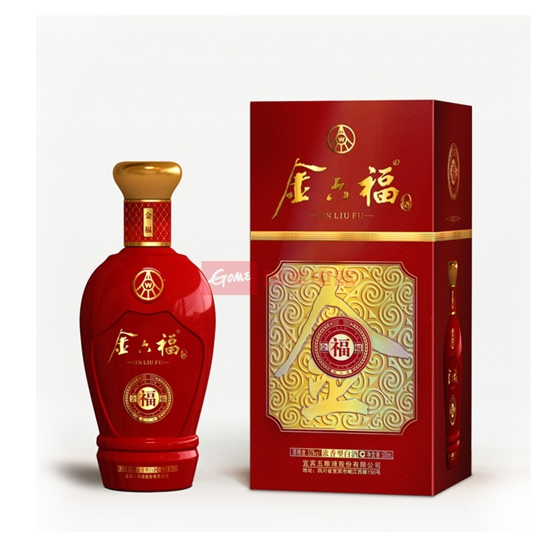【四川金六福白酒图片】52度金六福 精品金福酒500ml图片大全,高清