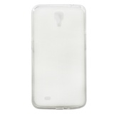 白雀 透明硅胶软手机保护套 适用于三星 I9200(透明白)
