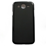 白雀 透明硅胶软手机保护套 适用于三星 I9150(纯黑)