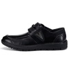 麦高 秋季新款男鞋 系带低帮鞋头层牛皮商务皮鞋 M0623359(黑色 38)