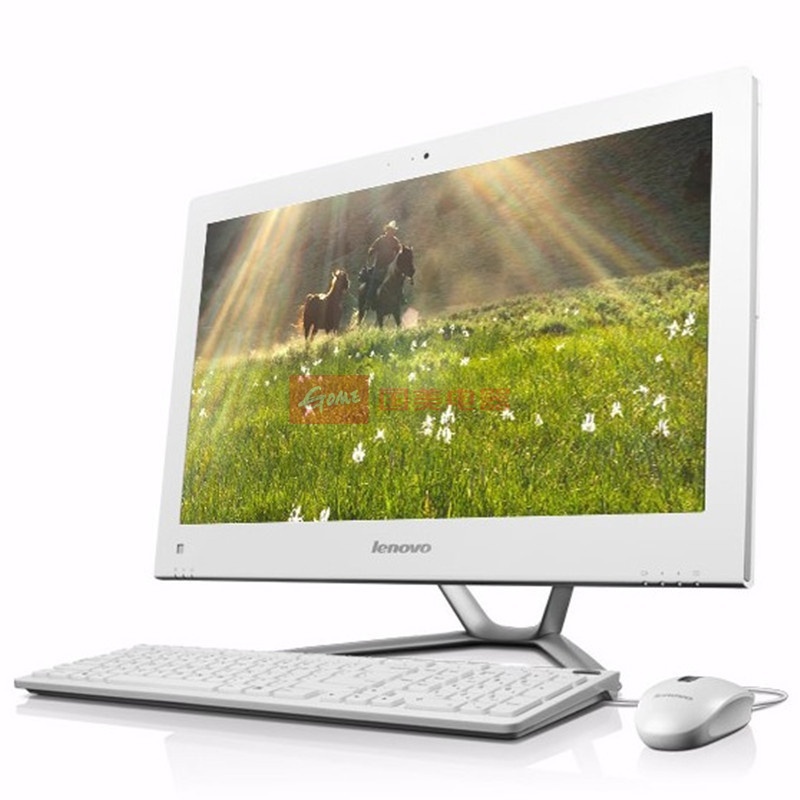 联想(lenovo)c440卓悦型(双核g2020t 1g独显)21.5寸一体机(白色)