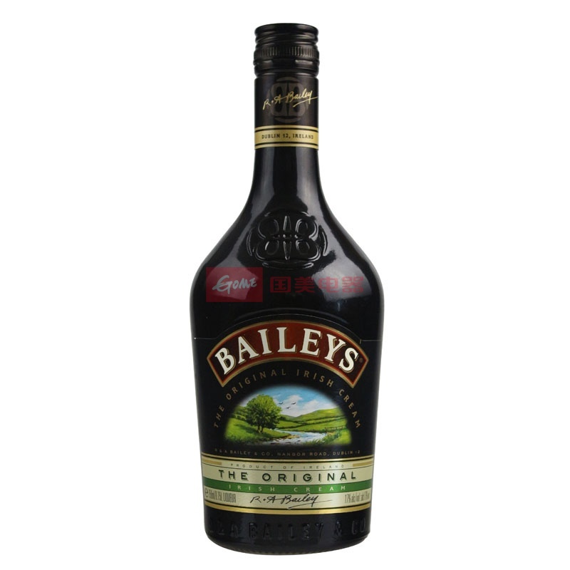 百利甜酒baileys咖啡加牛奶奶油味力娇酒 爱尔兰进口洋酒 700ml