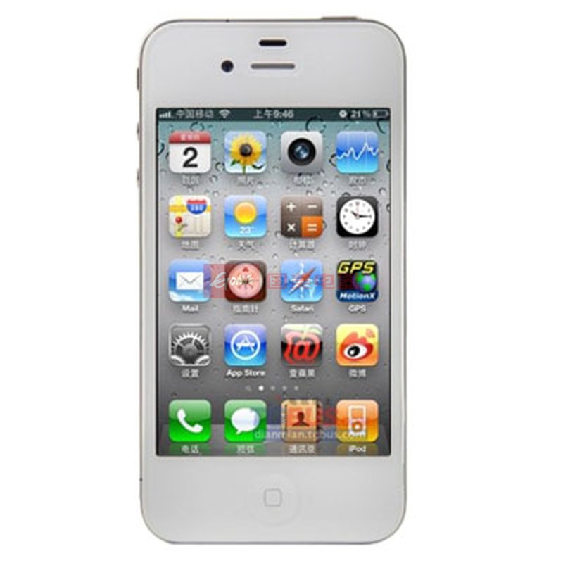 苹果(apple)iphone 4 手机 16g (黑) wcdma/gsm(白色 官方标配)