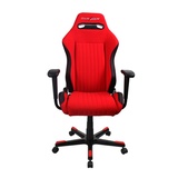 迪锐克斯DXRACER DC91红黑针织面料人体工学电脑椅子/可躺办公座椅/赛车