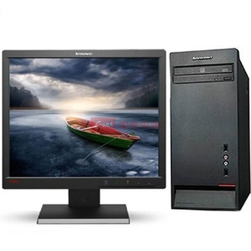 联想lenovo启天m435019寸台式机500g硬盘dos系统三年质保i332402g集成