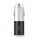MIPOW SPC01 万能手机车载充电器 车充USB iPhone 三星(黑色  Micro USB接口头)