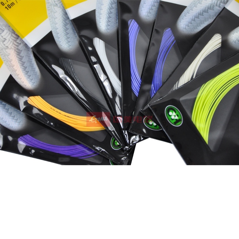 yonex尤尼克斯初学必备球感好耐打yy羽毛球线bg65黑007