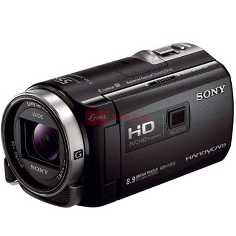 索尼(sony) hdr-pj510e 投影高清数码摄像机(黑色 套餐二)