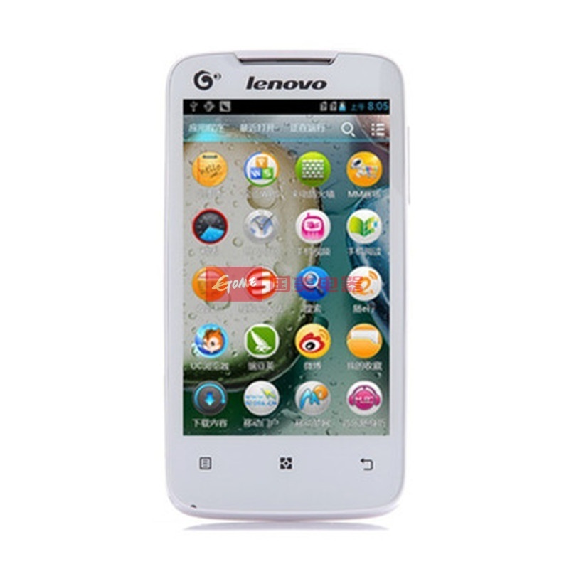 【手机白色图片】联想(lenovo)a390t 3g手机 td-scdma/gsm 双卡双待