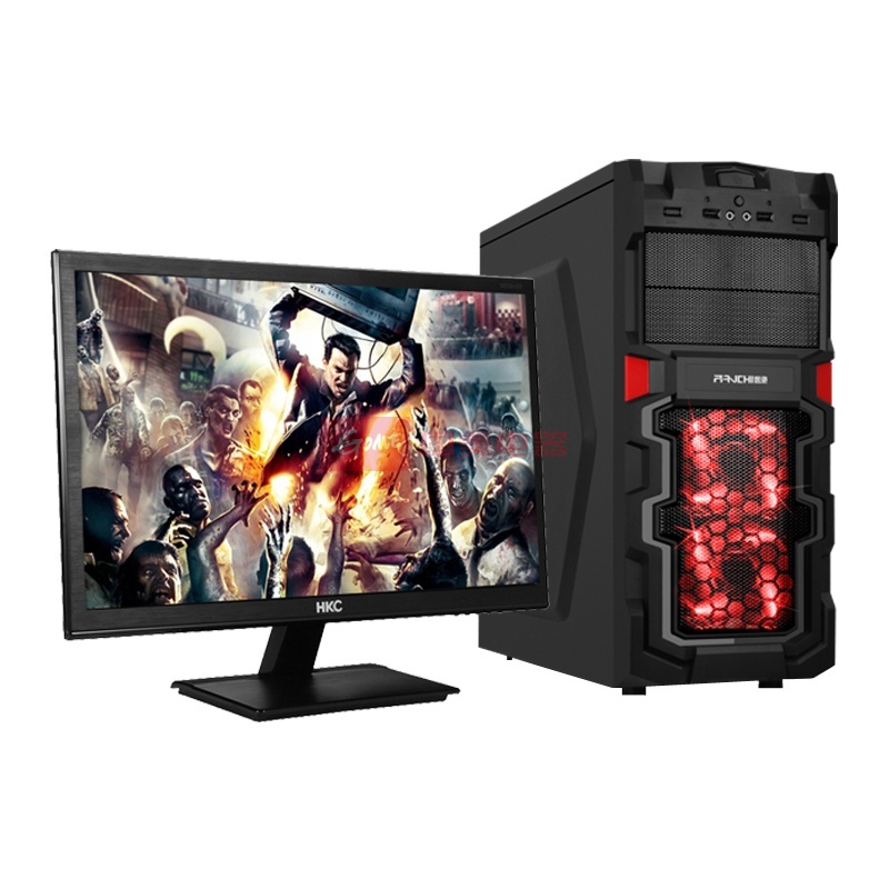 达客高端四核游戏台式电脑x4760k4g1t215英寸高清