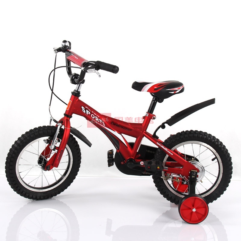 荟智12寸"梦幻王子"自行车rb1261q国内首创安装三步曲只需5分钟(红色)