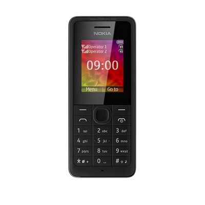 诺基亚(nokia)107手机 gsm双卡双待 超长待机 直板按键老人学生机