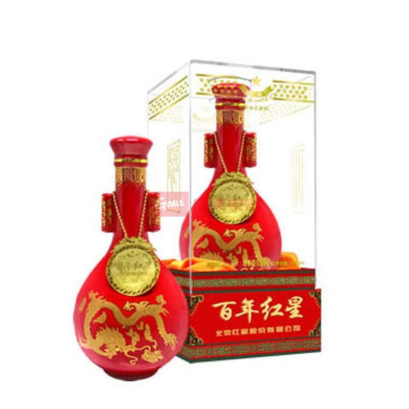 白酒北京红星二锅头红花瓷瓶精品百年38度12瓶装返回商品页
