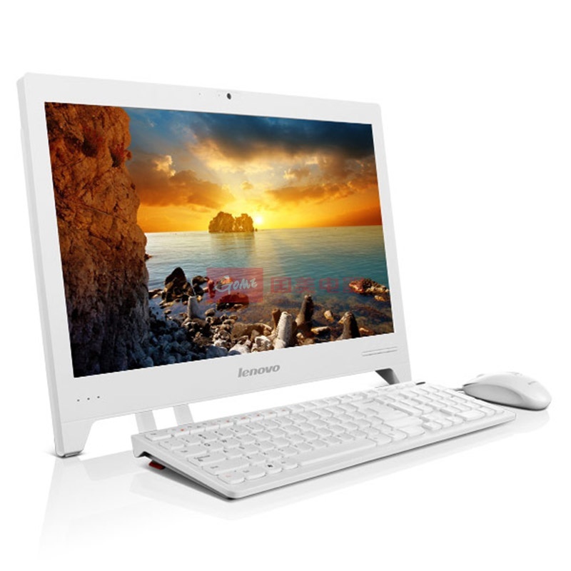 联想(leovo)c245 18.5英寸一体机 e1-1200/2g/500g(白色)
