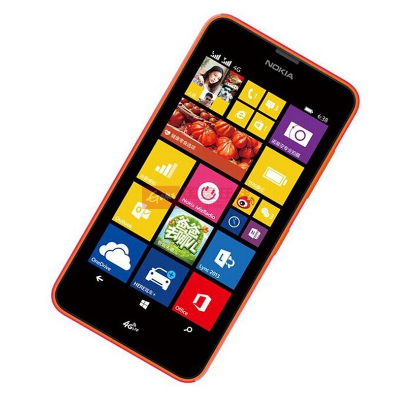 诺基亚(nokia)lumia638 移动4gtd-lte版 诺基亚638/单卡四核(橙色)