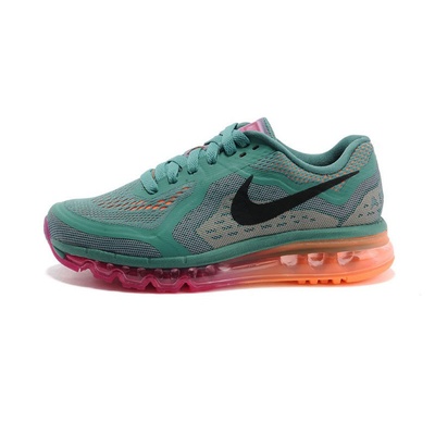 nike耐克air max2014新款全掌氣墊運動跑步鞋女鞋621078-415(621078