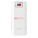 爱国者(Aigo)PB12移动电源聚合物电芯手机平板超薄充电宝12000毫安带灯(白色)