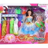 芭比娃娃玩具 女孩玩具 创意设计套装礼盒 玩具礼物 生日礼物(C款芭比女孩)