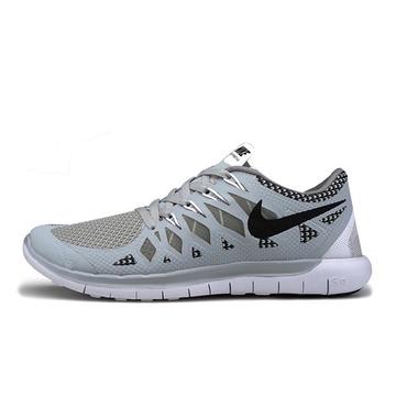 正品耐克跑步鞋free赤足50世界杯跑鞋耐克男鞋运动鞋软鞋浅灰黑40建议