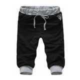 GODLIKE 古莱登 新款收口短裤运动时尚男士短裤 D702K399(黑色 XXL)