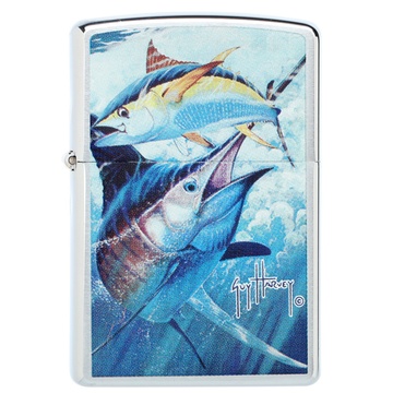 芝宝zippo打火机21050金枪鱼盖哈维海洋生物系列