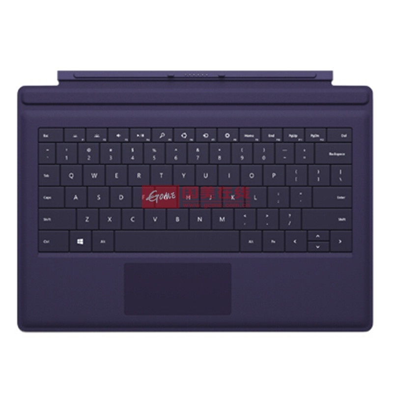 微软(microsoft)surface pro 3实体键盘(紫色)