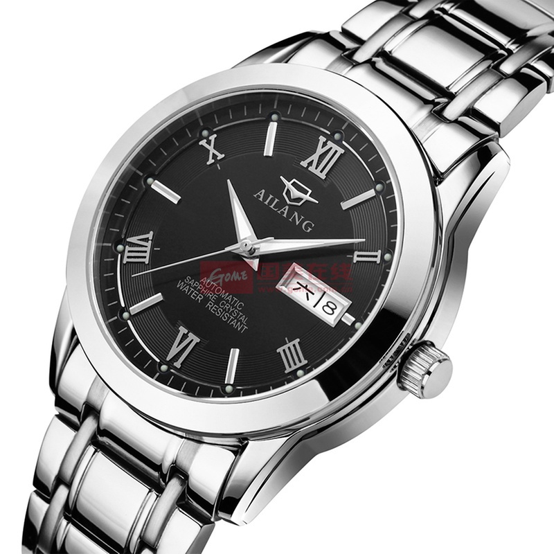 瑞士ailang艾浪手表 男士正品手表机械表夜光防水 特价