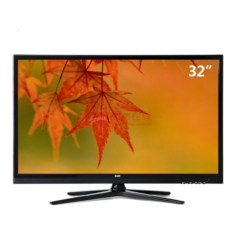 上广电(sva)le3202d 32英寸 高清 超薄 窄边 usb蓝光播放 旋转底坐
