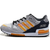 Adidas阿迪达斯三叶草 ZX750男鞋 复古跑步鞋 D65233(灰色橙D65232 44)
