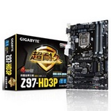 技嘉（GIGABYTE）Z97-HD3P主板 (Intel Z97 LGA1150)