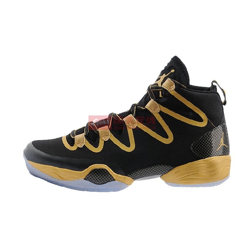 耐克aj28黑/金-41篮球鞋
