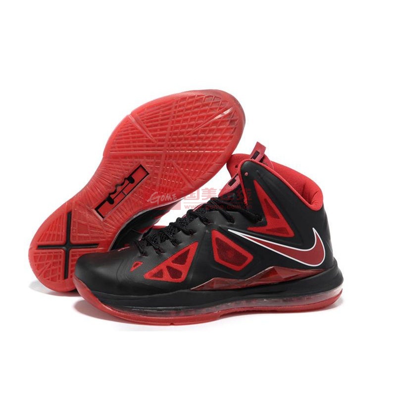 nike lebron x lbj 詹姆斯10代 543564 541100 579765 579827(黑红 43