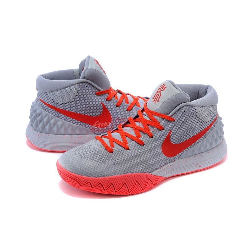 【耐克灰桔红篮球鞋】nike kyrie 1 ep凯里欧文一代zoom air男子篮球