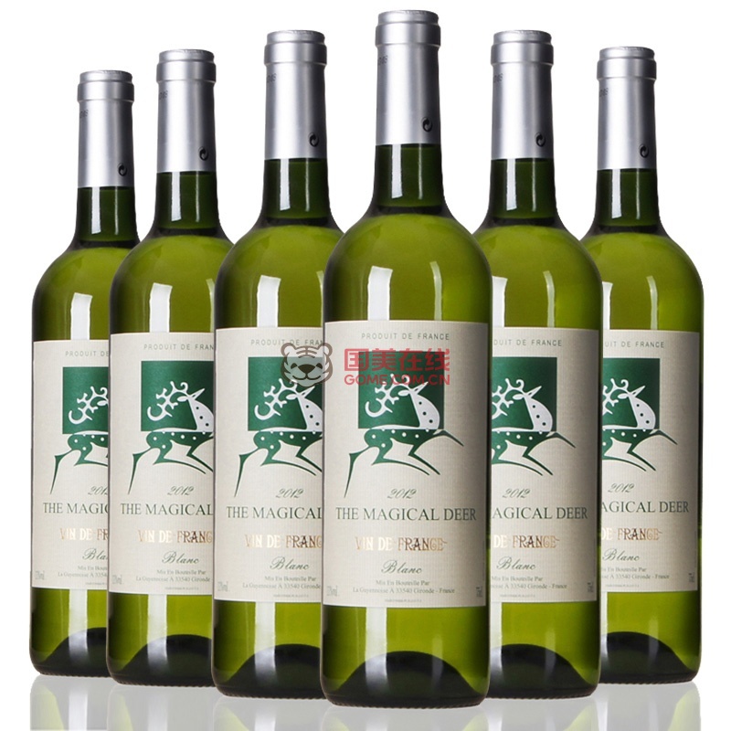 【法国神鹿干白葡萄酒】购酒网 法国 神鹿 干白葡萄酒 波尔多法定产区