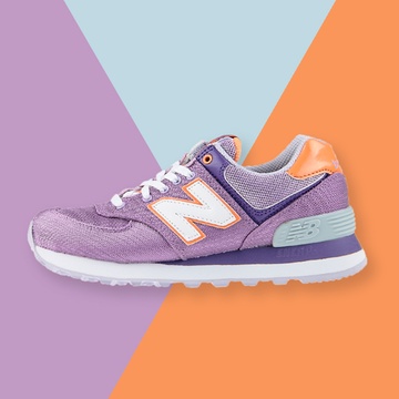 新百伦nb旅行家系列女子复古跑步鞋wl574pciphapyawl574pci紫色37524