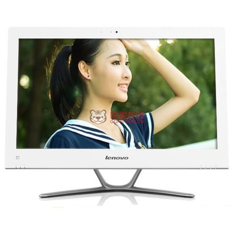 【联想c340一体机白色g1620t/4g/500g】联想(lenovo) ideacentre c340
