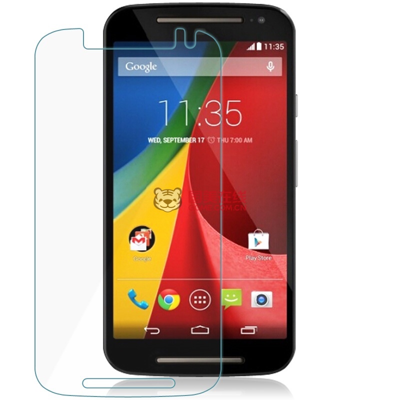 icooya 抗污耐刮 高清贴膜 磨砂膜 适用于moto g2motog2(魔法士hdr