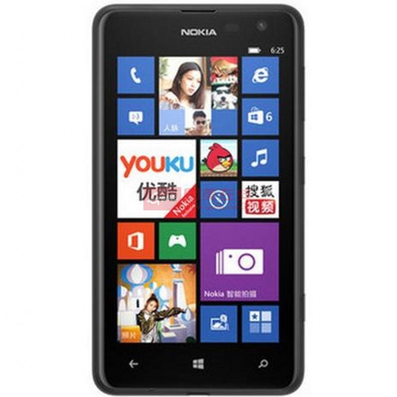 【手机黑色套餐一图片】诺基亚(nokia)lumia 625 双核 联通3g手机 单