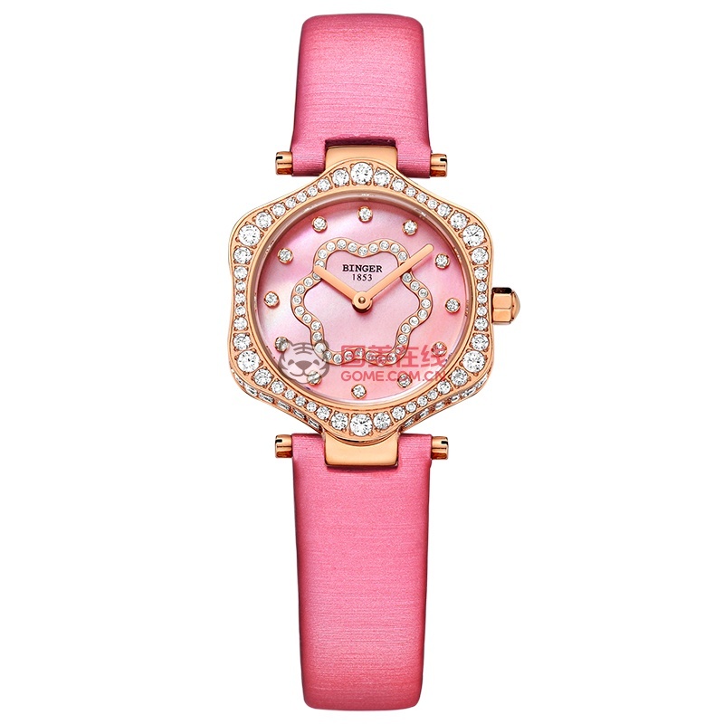 瑞士宾格binger 陈小春代言 满天星系列时尚甜美优雅女士手表女表(间