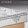 进口针织布 乳胶弹簧床垫 软硬适中 席梦思1.5 1.8米环保独立弹簧床垫(颜色如图 1800*2000)