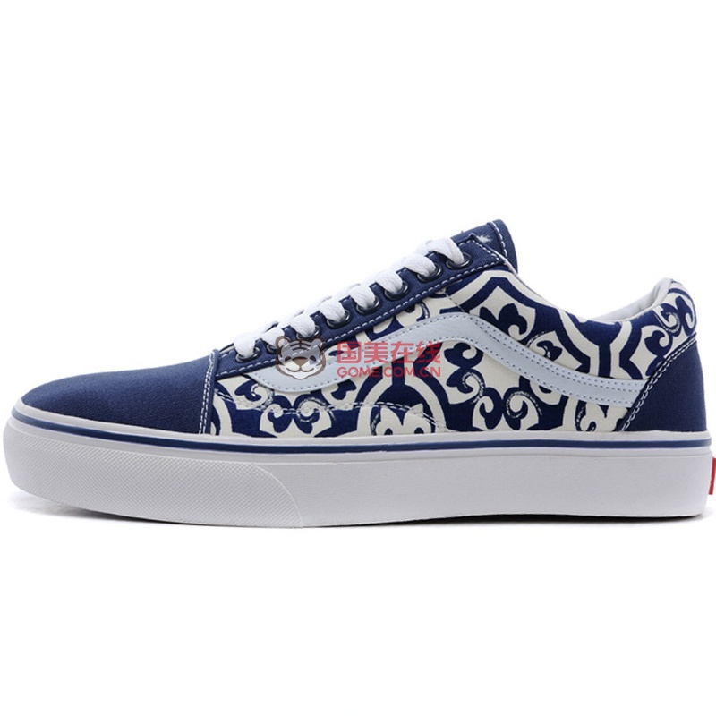 【万斯其他休闲鞋/板鞋】vans新款 青花瓷低帮帆布鞋板鞋 v061 v062 v